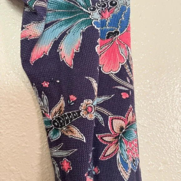 Sundance Garden Tapestry Thermal Pajama Pants - Picture 4 of 7